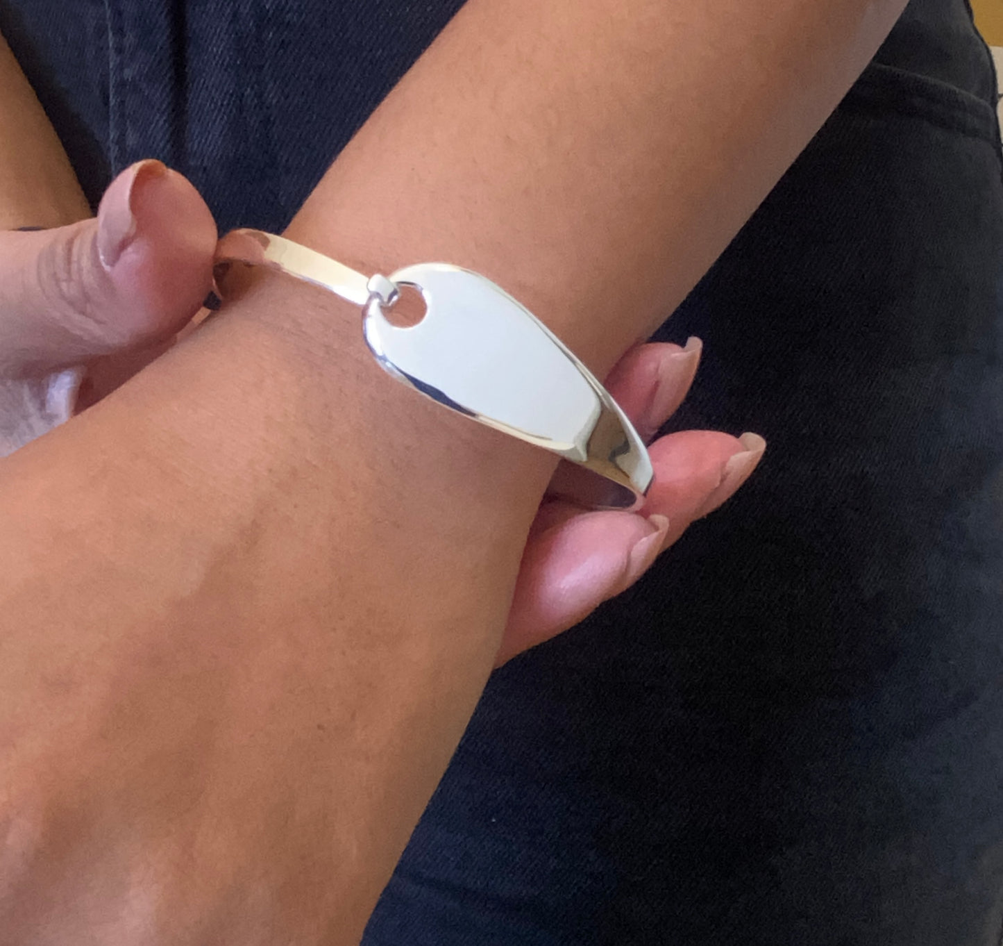 Boa Sterling Silver Bangle for Women