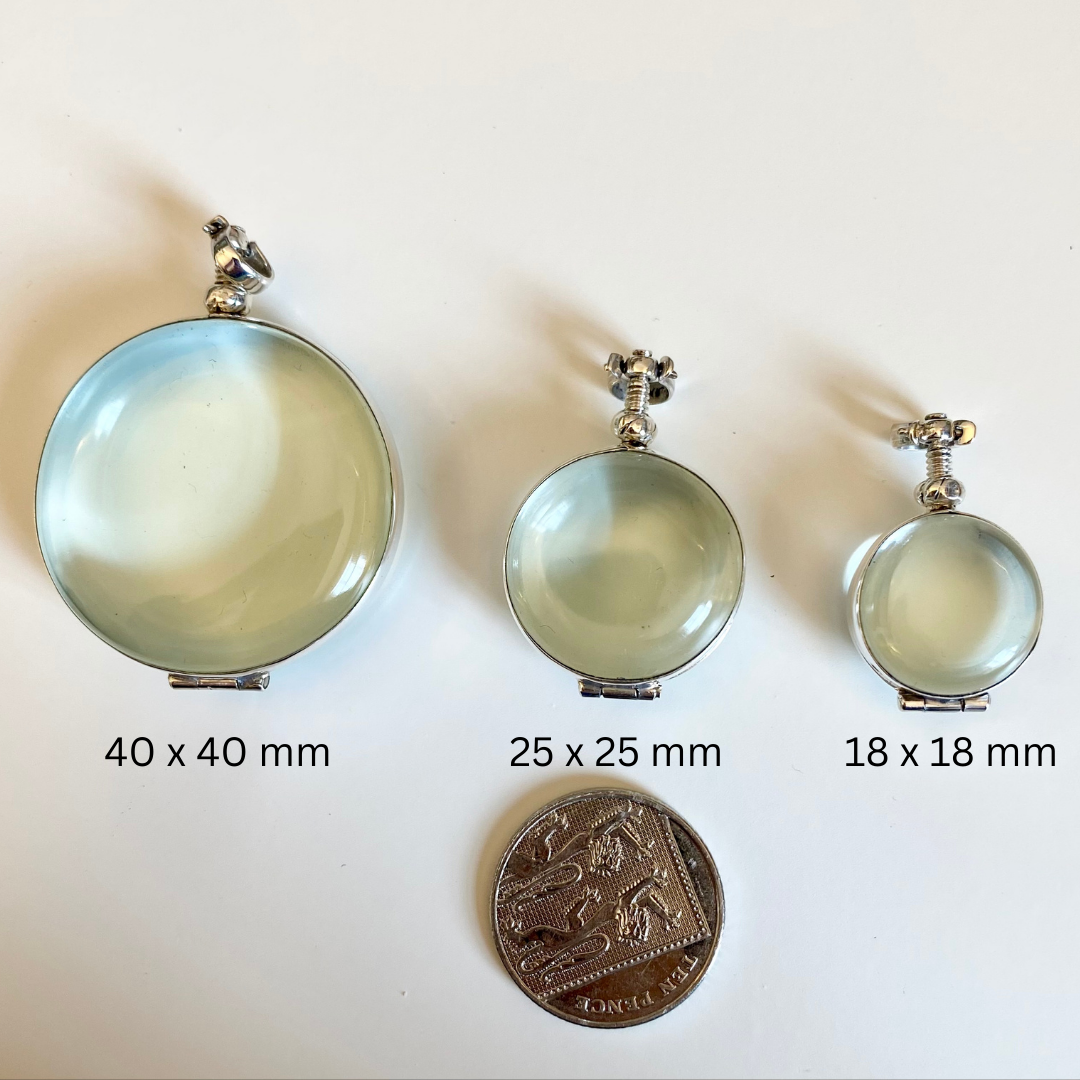 Round Locket for Gemstones