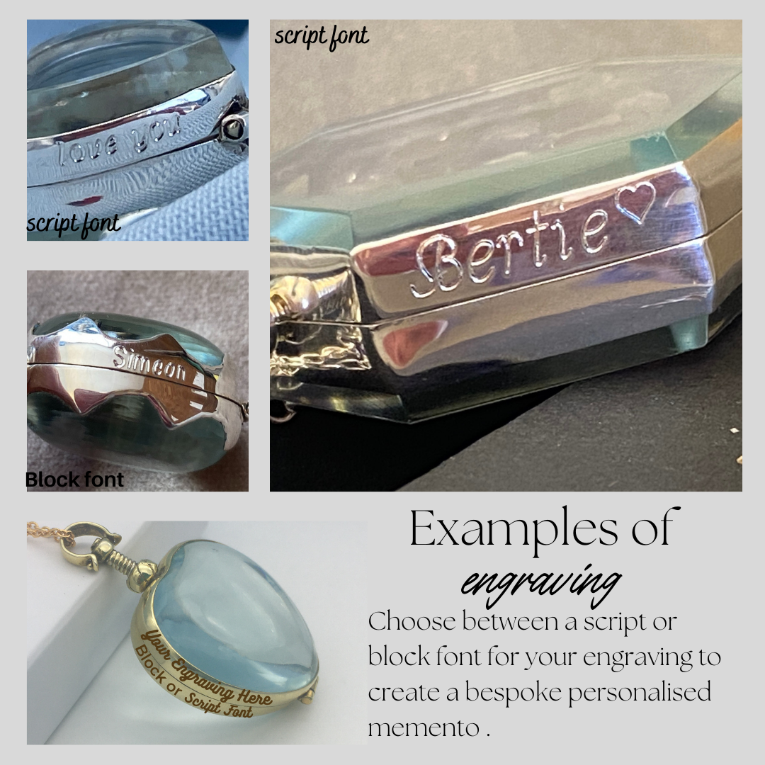 Teardrop Silver Locket