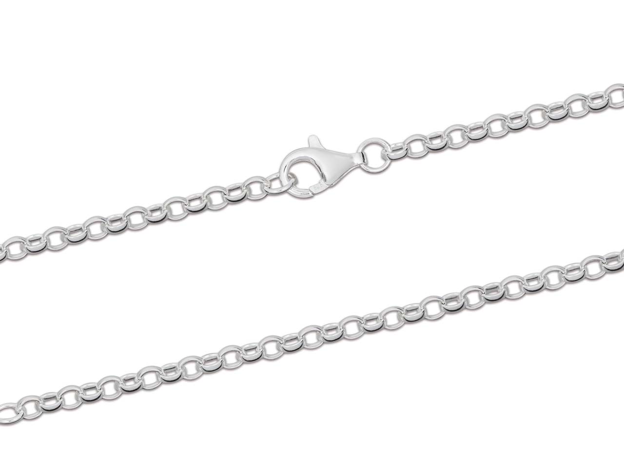 Sterling Silver Belcher Chain 2.5mm - Various Sizes - Mon Bijoux