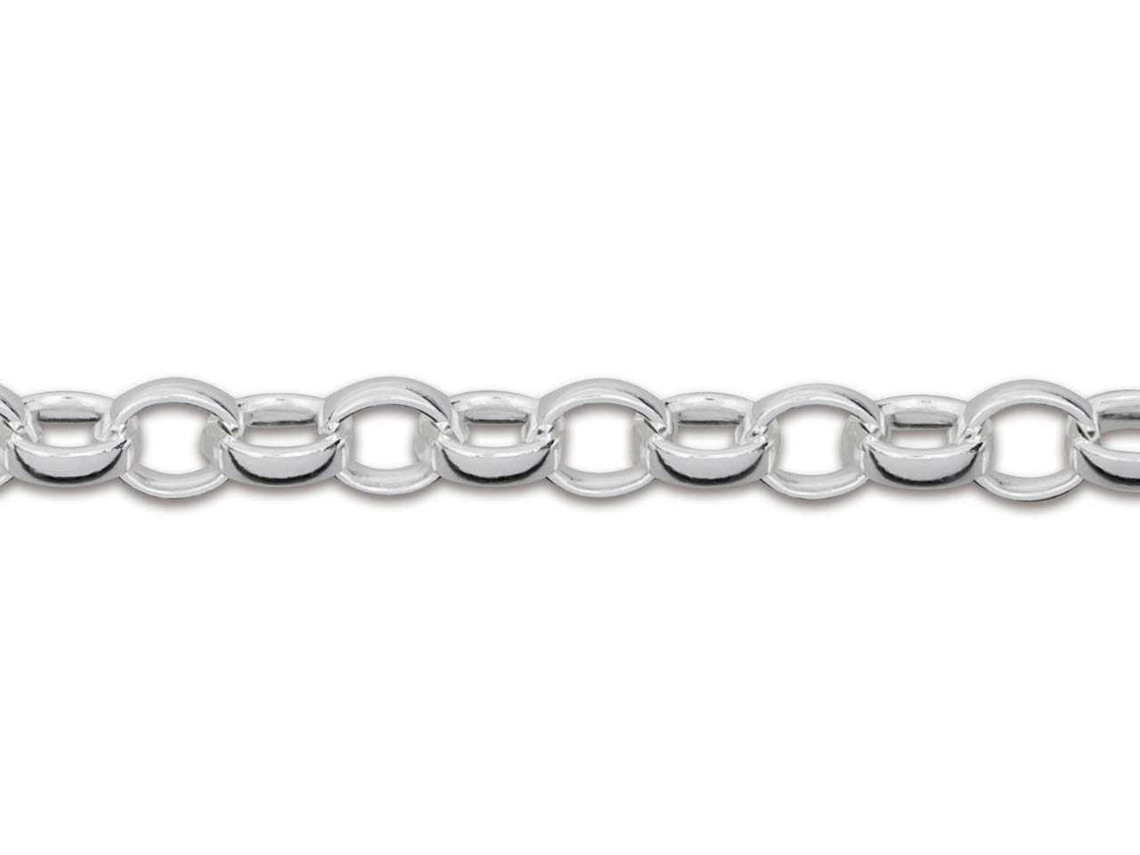 Sterling Silver Belcher Chain 2.5mm - Various Sizes - Mon Bijoux