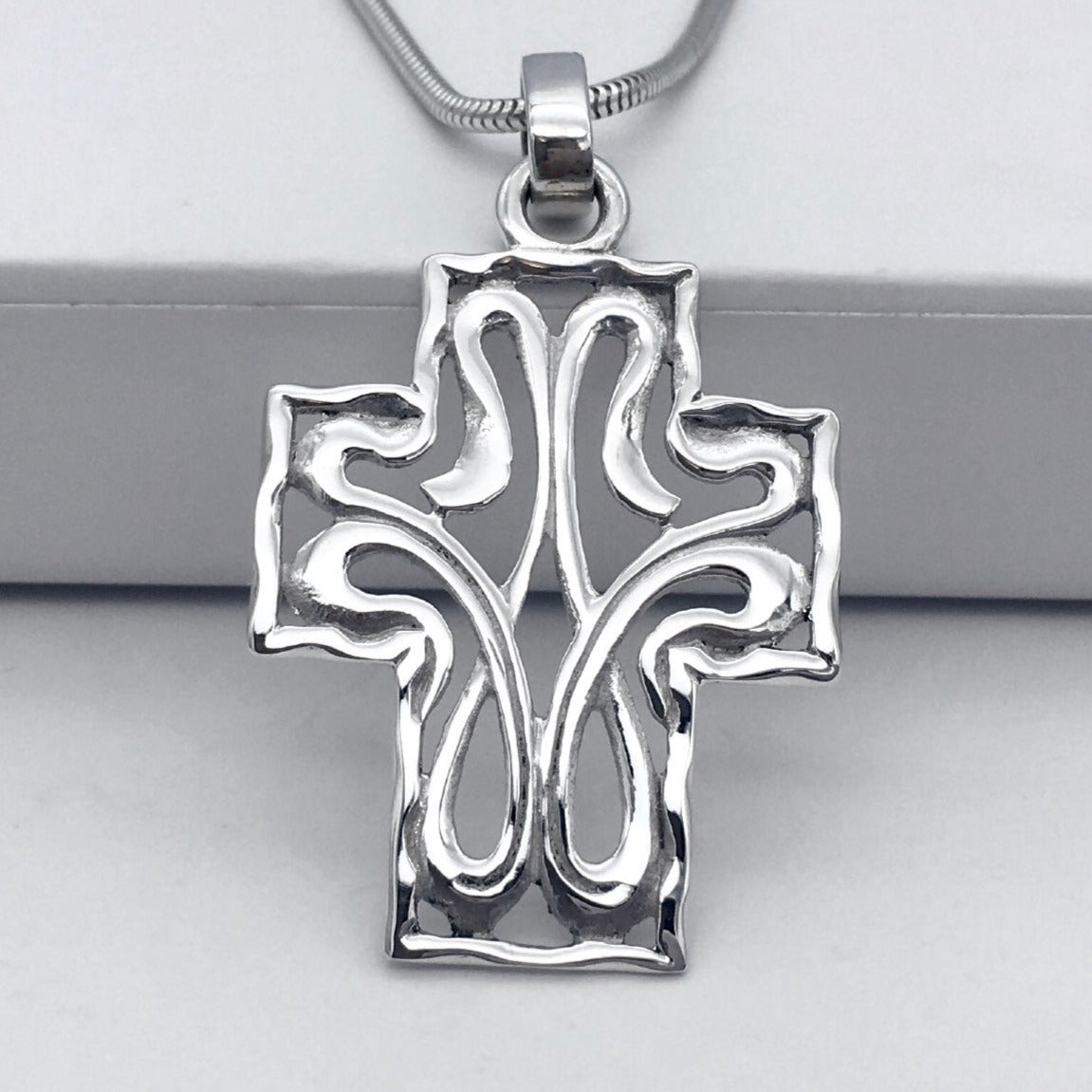 Celtic Cross Sterling Silver Pendant
