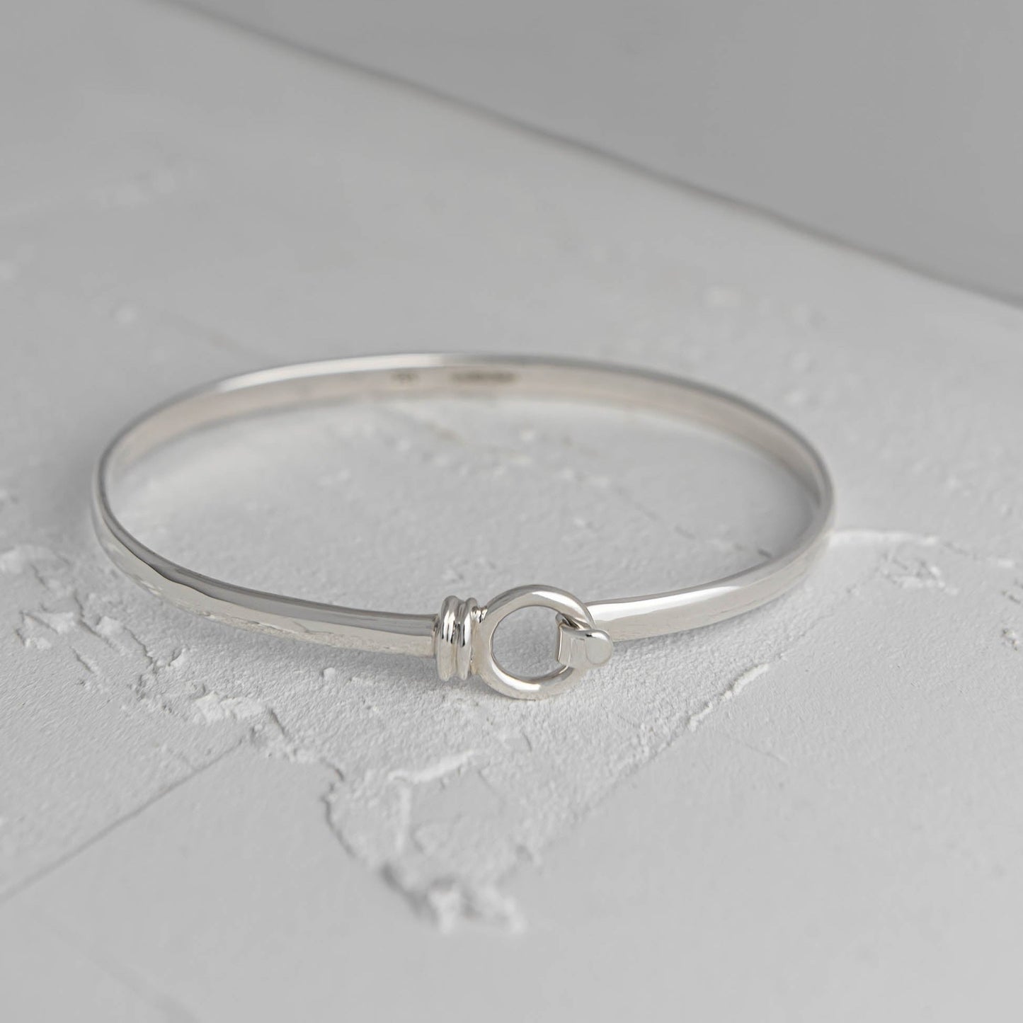 Licks Sterling Silver Bangle Bracelet