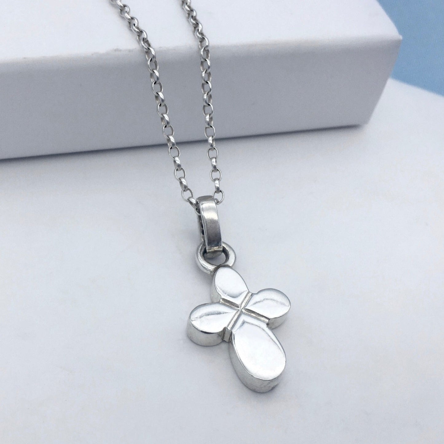 Small Sterling Silver Cross Pendant