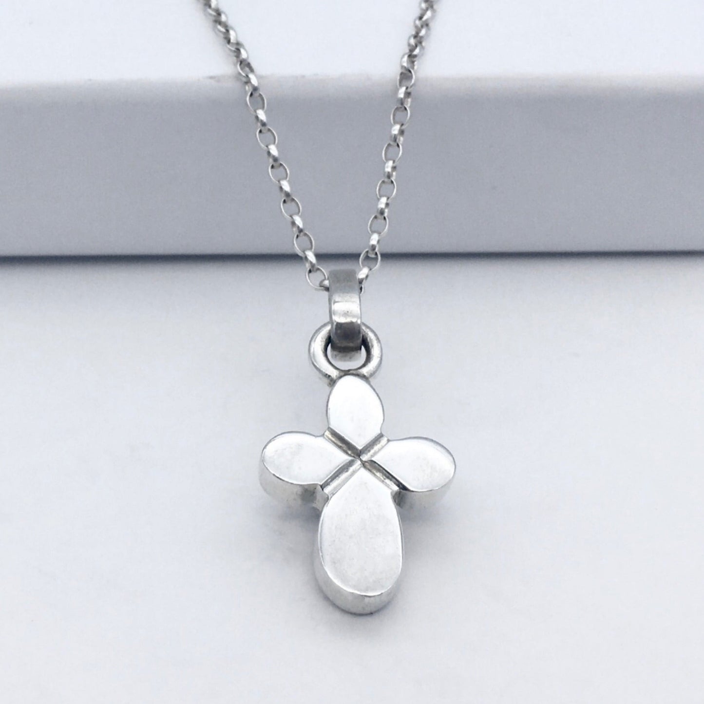 Small Sterling Silver Cross Pendant