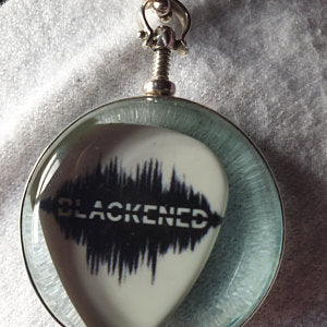 Silver Glass Photo Locket Circle