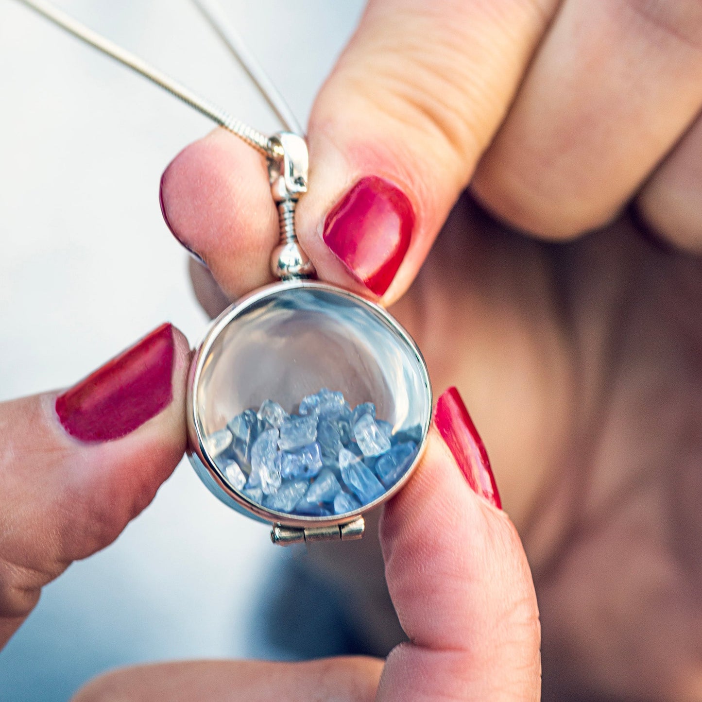 Personalised Birthstone Necklace for December