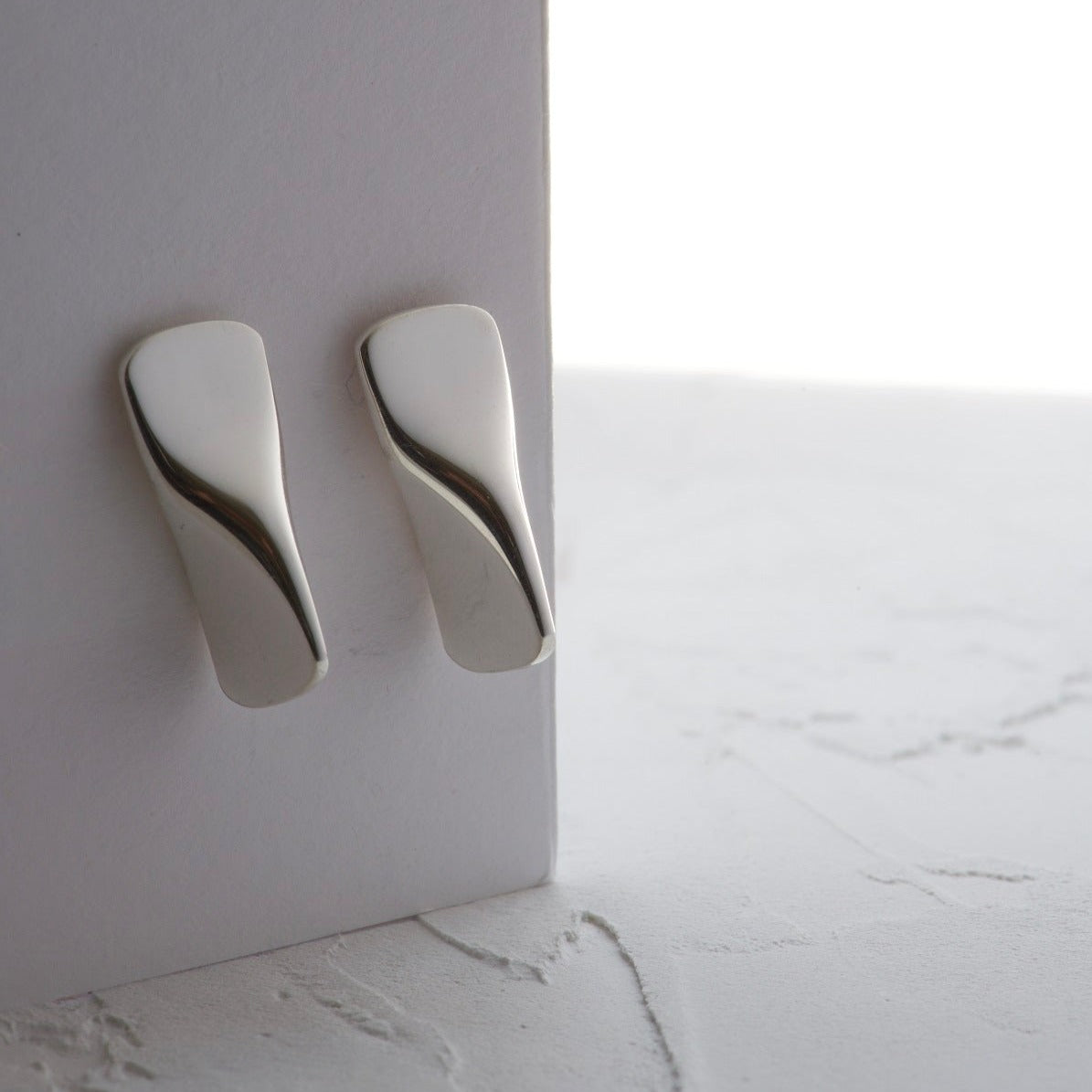 Flipper Sterling Silver Stud Earrings
