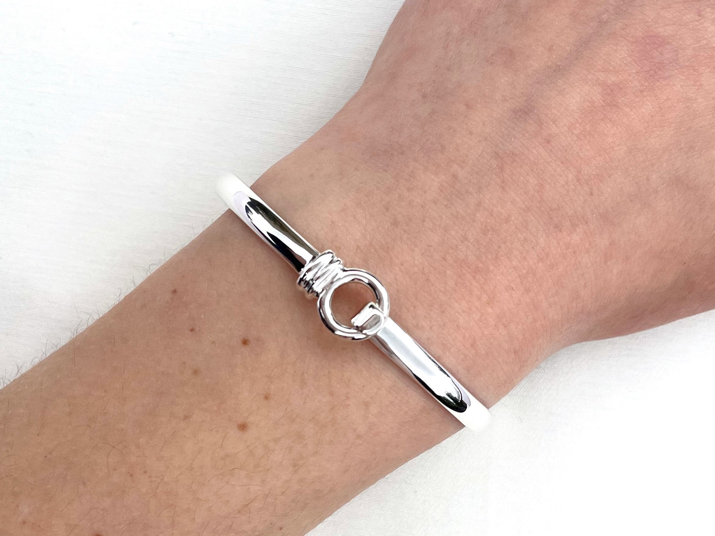 Heavy Licks Sterling Silver Standard Bangle