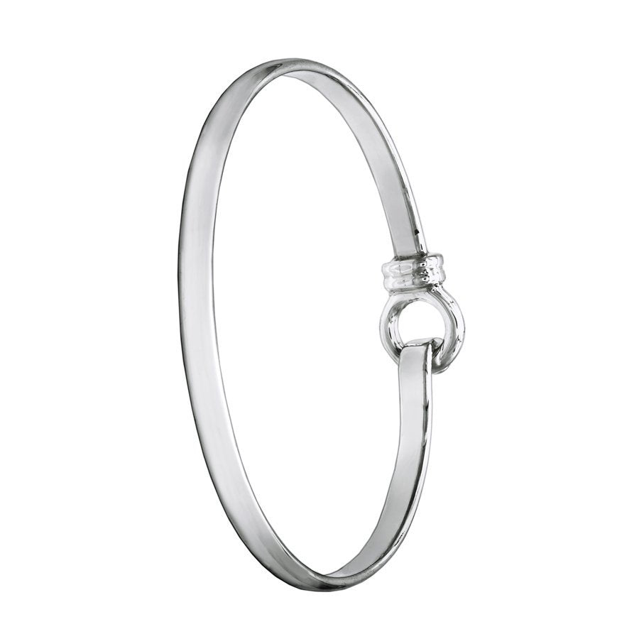 Heavy Licks Silver Bangle - Mon Bijoux