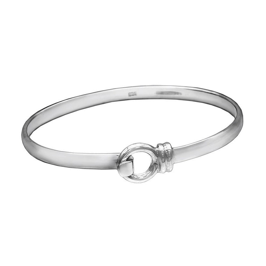 Heavy Licks Silver Bangle - Mon Bijoux