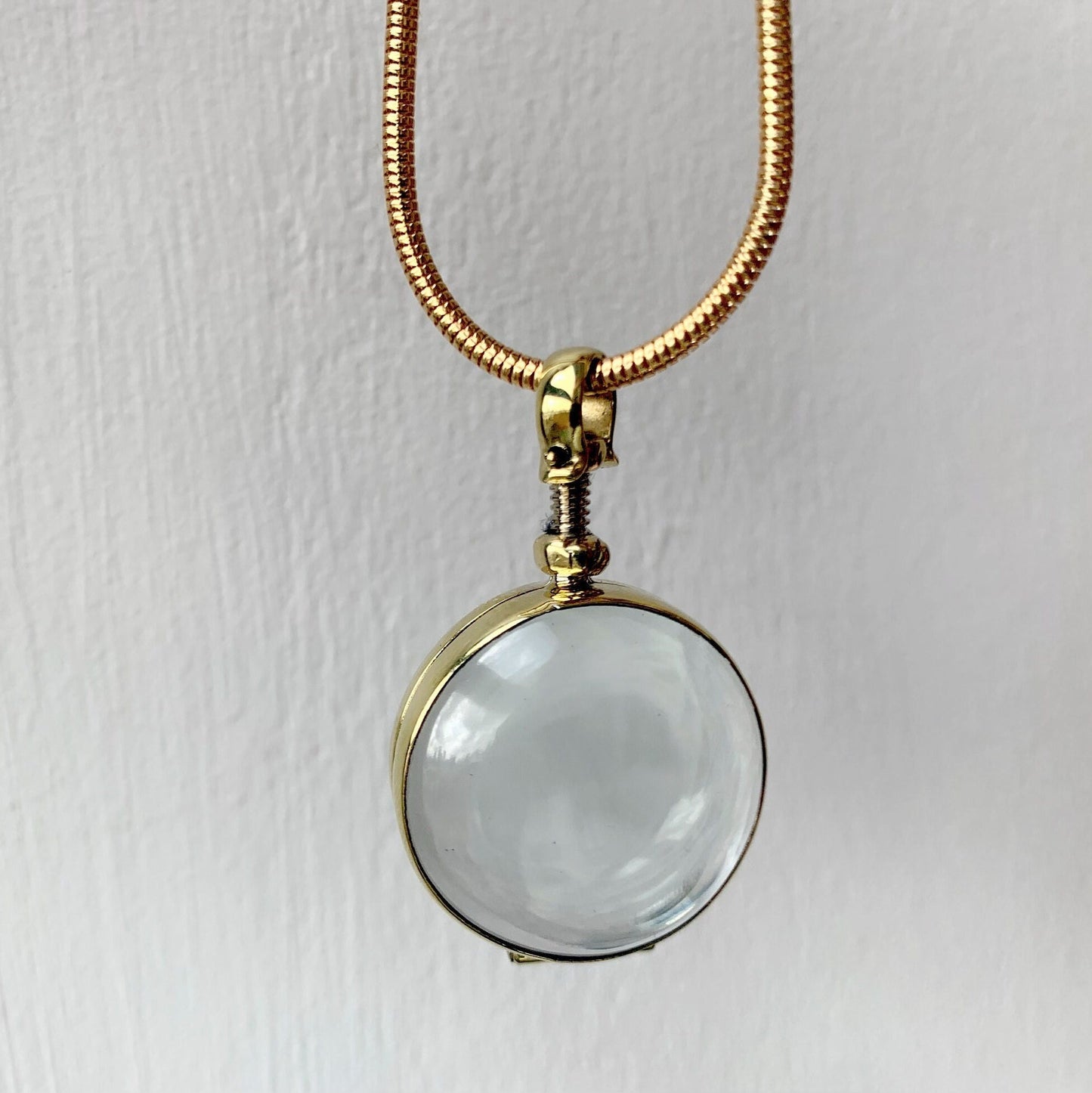 Locket Shapes - Small Lockets Mini Locket Choose a Shape Glass Locket Necklace Personalized Gold Locket Necklace Unique Gift for Loved One