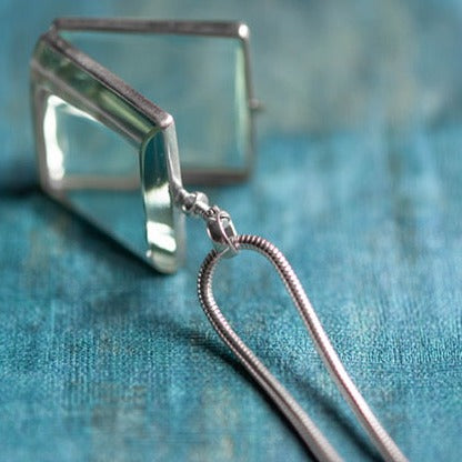 Square Shaped Locket - Unusual Gift for Christmas - Mon Bijoux - Mon Bijoux