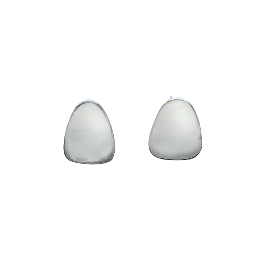 Tooth Sterling Silver Stud Handmade Earrings - Mon Bijoux - Mon Bijoux