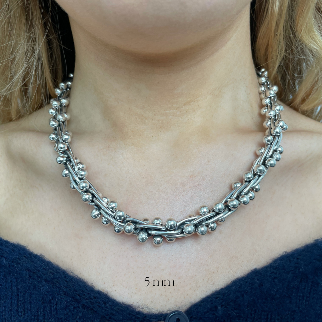 Sterling silver hotsell dna necklace