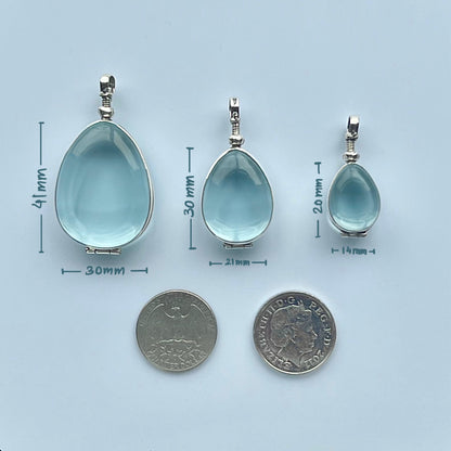 Fillable Gold Teardrop Locket For Crystals By LY Lockets