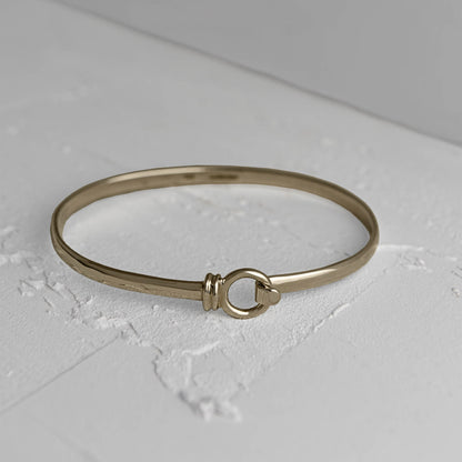 Personalized Gold Bracelet, 21st Birthday Gift, Silver Bangle, Silver Oval Comfortable Bangle, Jewellery for Daughter, Gift for Exam Pass