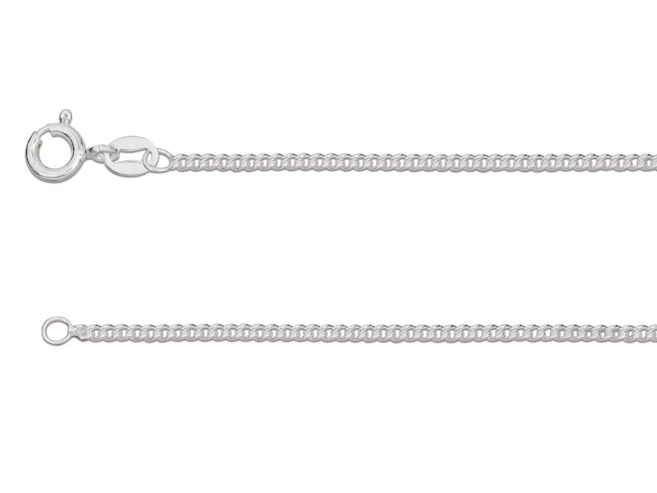Sterling Silver Curb Chain 1.7mm