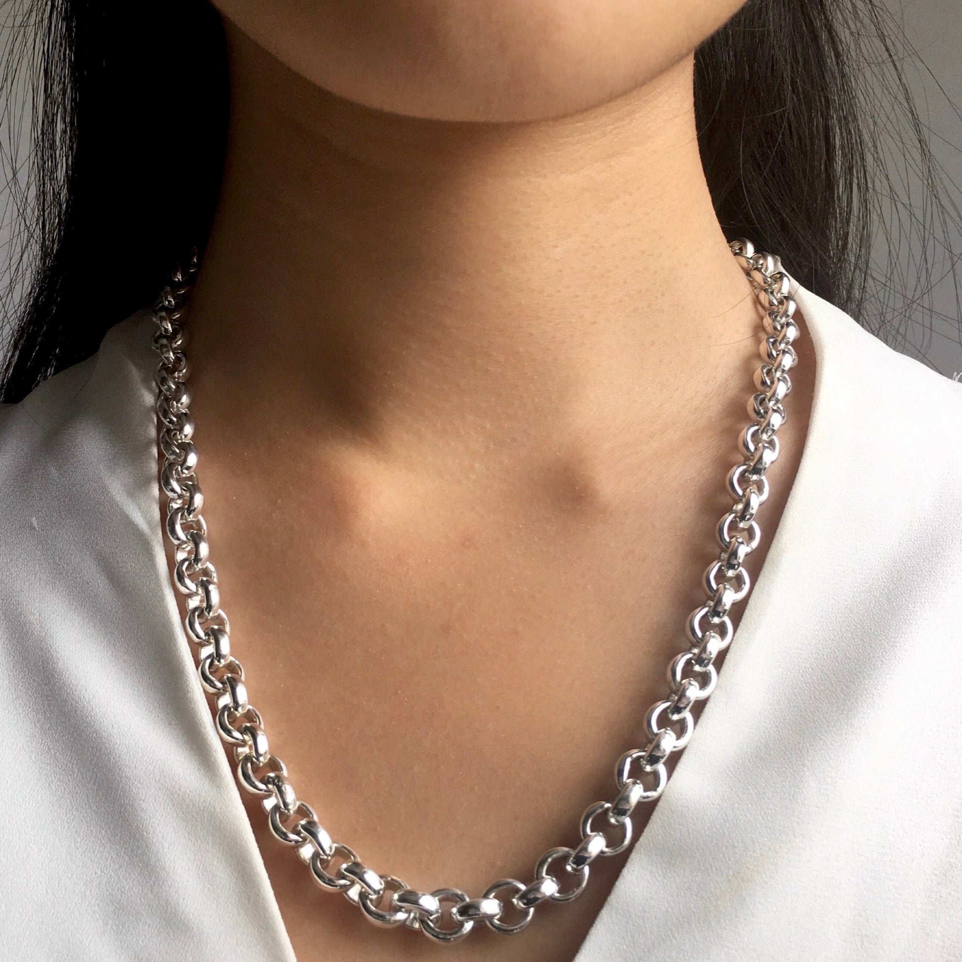 Jewellery Mens Silver Belcher Chain Wrist Silver Belcher Bracelet