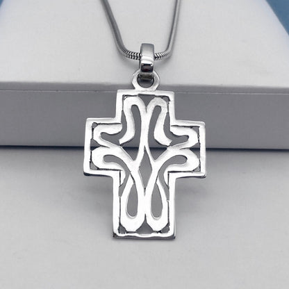 Celtic Cross Sterling Silver Pendant