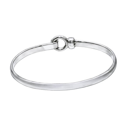 Cindy Sterling Silver Bangle for Small Wrists