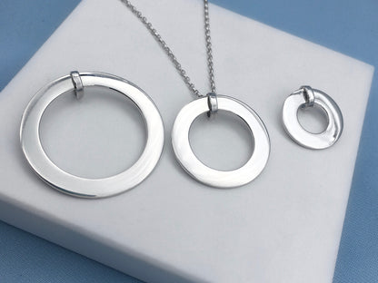 Catherine Sterling Silver Personalised Pendant