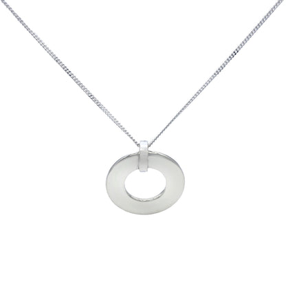 Lola Sterling Silver Engravable Pendant - Mon Bijoux - Mon Bijoux
