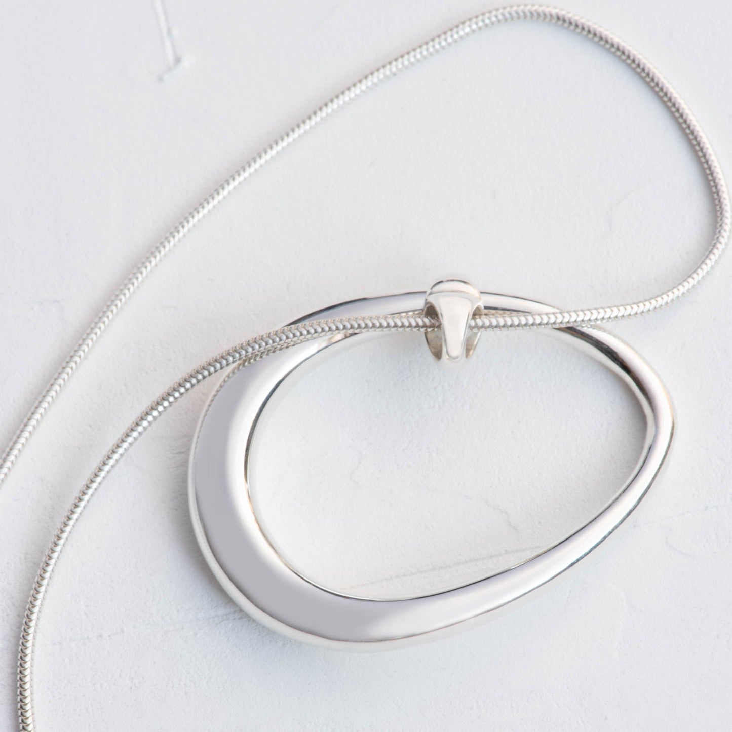 Sterling Silver Teardrop Necklace