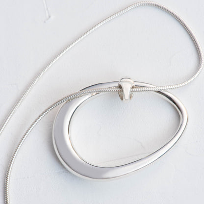 Sterling Silver Teardrop Necklace
