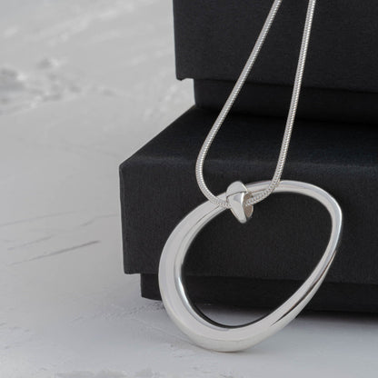 Sterling Silver Teardrop Necklace