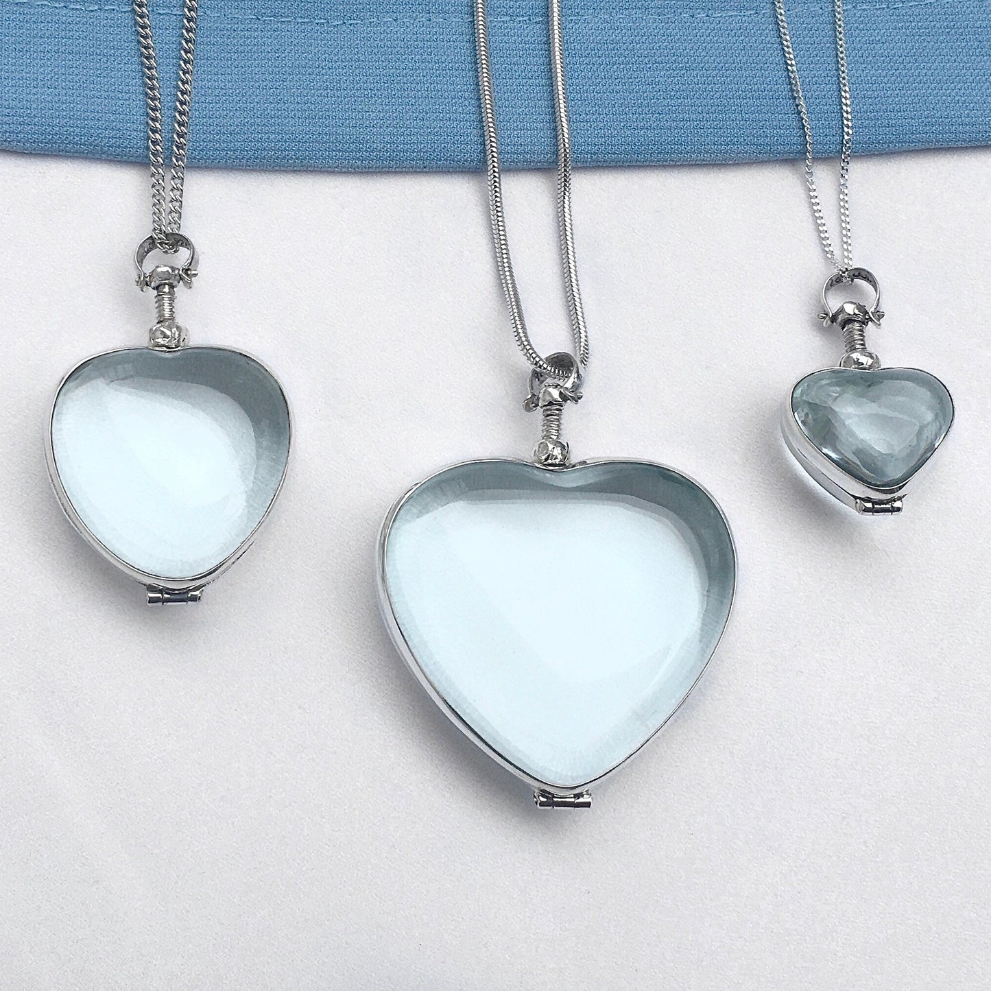 Silver Heart Locket Pendant