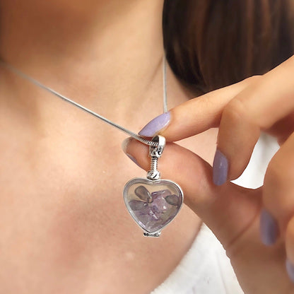 small heart shaped locket