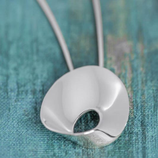 Silver Flower Inspired Pendant - Mon Bijoux - Mon Bijoux