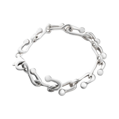 U Ball Silver Bracelet