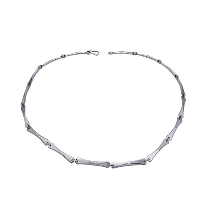 Stilts Sterling Silver Necklace - 50cm - Mon Bijoux