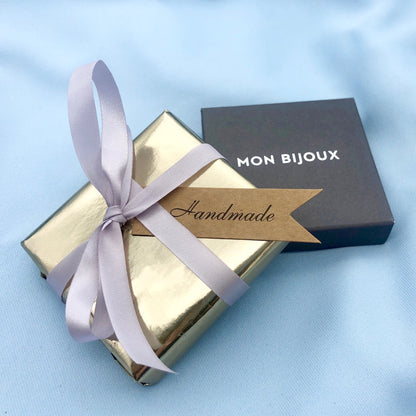 Mon Bijoux eco-friendly packaging made from recycled materials