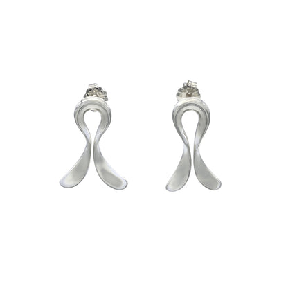 Horseshoe Sterling Silver Necklace and Earrings Set - Mon Bijoux - Mon Bijoux