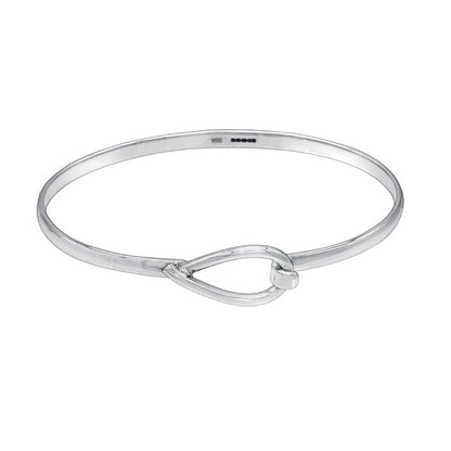 Petite Fish Silver Bangle - Mon Bijoux