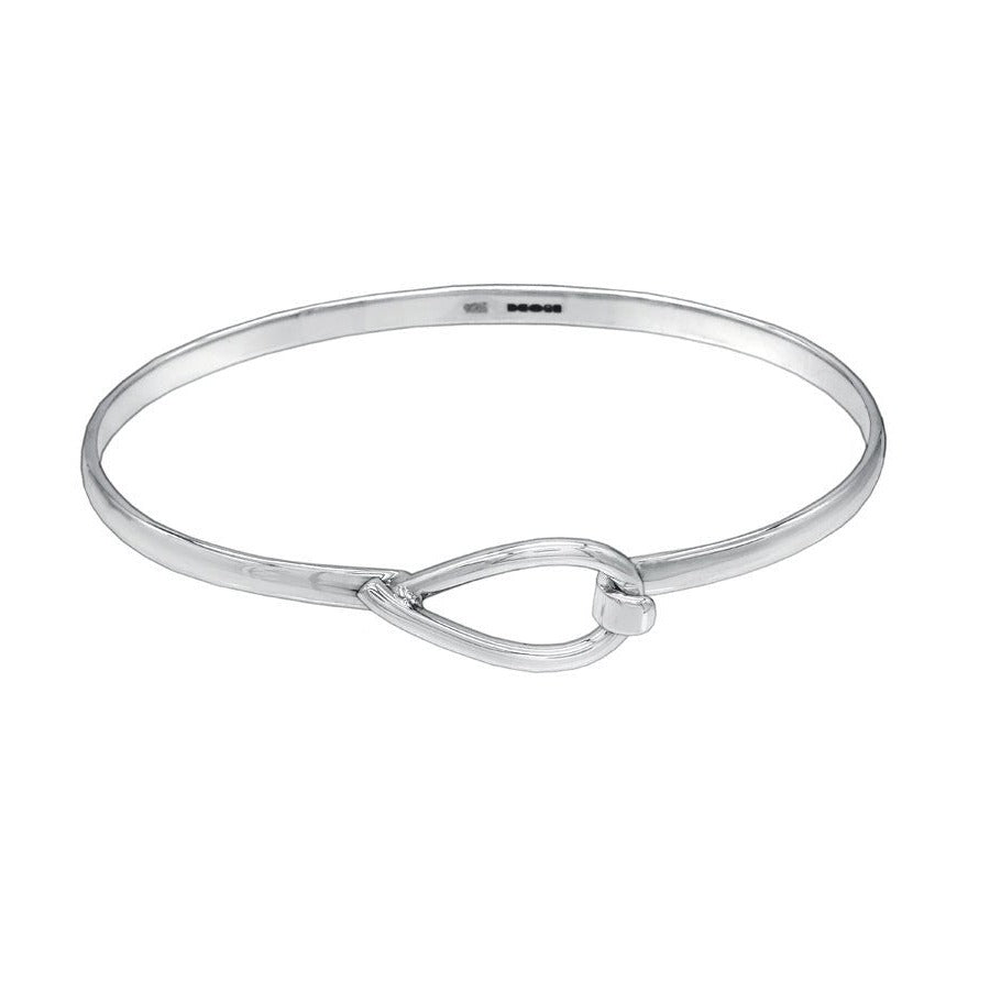 Petite Fish Silver Bangle - Mon Bijoux
