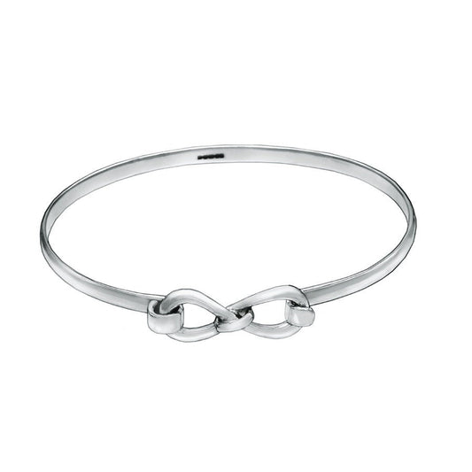 Personalized Bridesmaid Silver Bracelet Infinity Friendship Love Knot - Mon Bijoux - Mon Bijoux