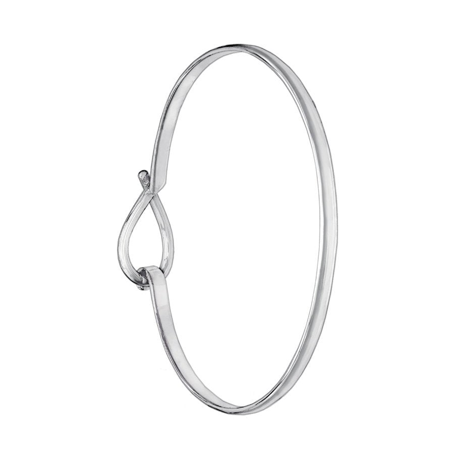 Petite Fish Silver Bangle - Mon Bijoux