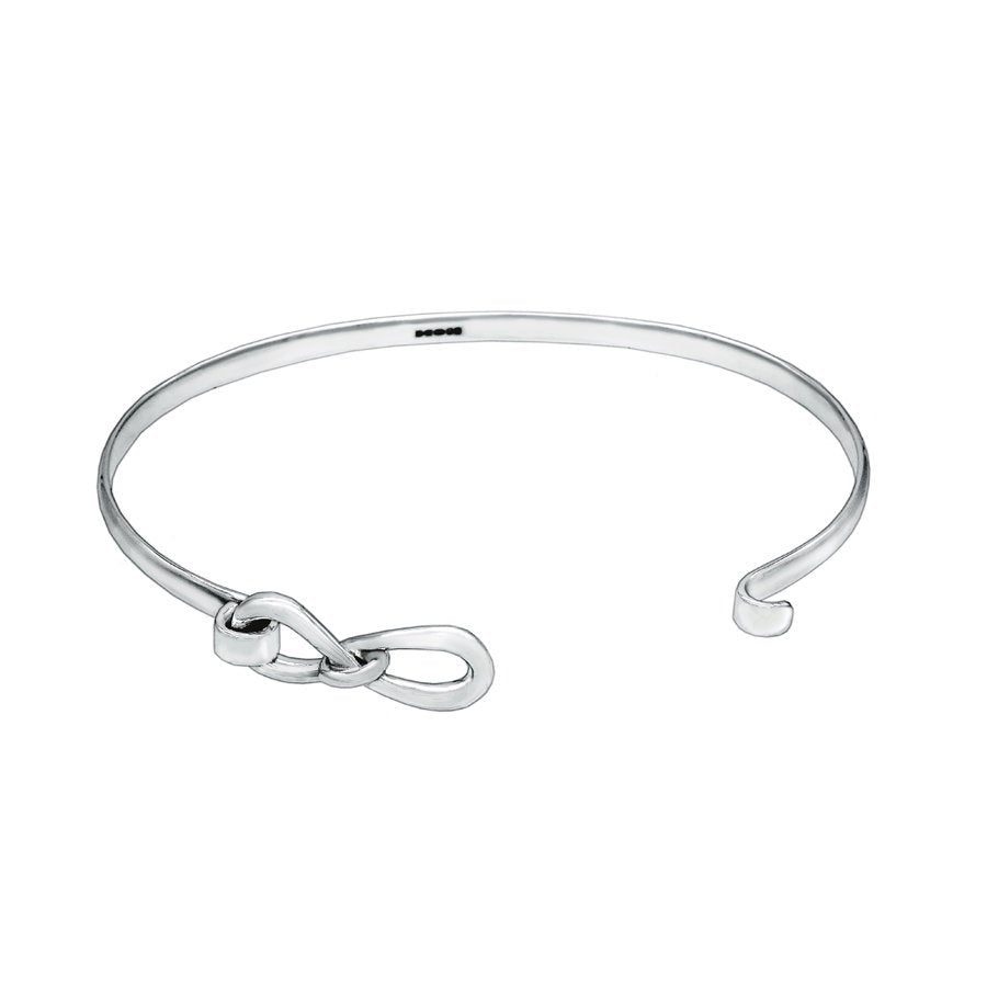 Personalized Bridesmaid Silver Bracelet Infinity Friendship Love Knot - Mon Bijoux - Mon Bijoux