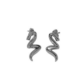 Z Sterling Silver Handcrafted Stud Unique Earrings - Mon Bijoux - Mon Bijoux