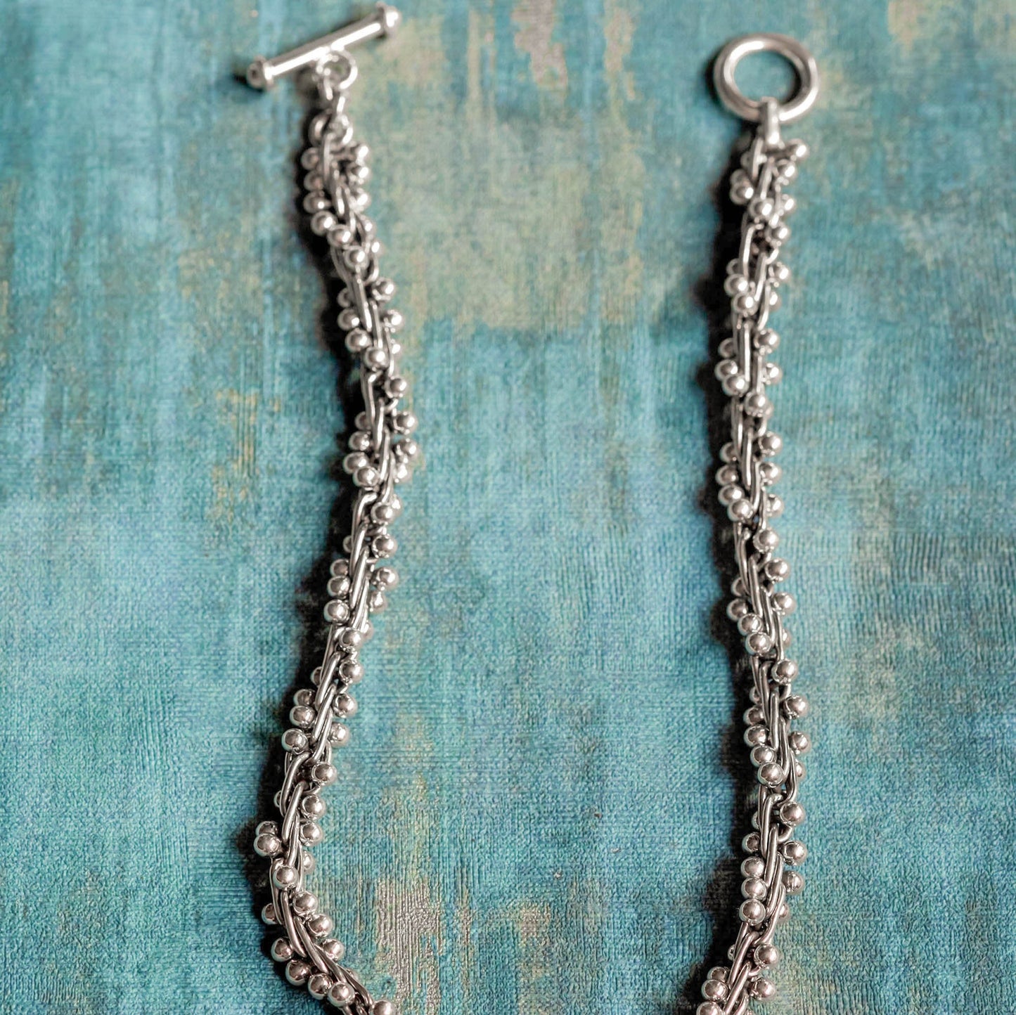 Sterling Silver Spratling Peppercorn Necklace - Mon Bijoux