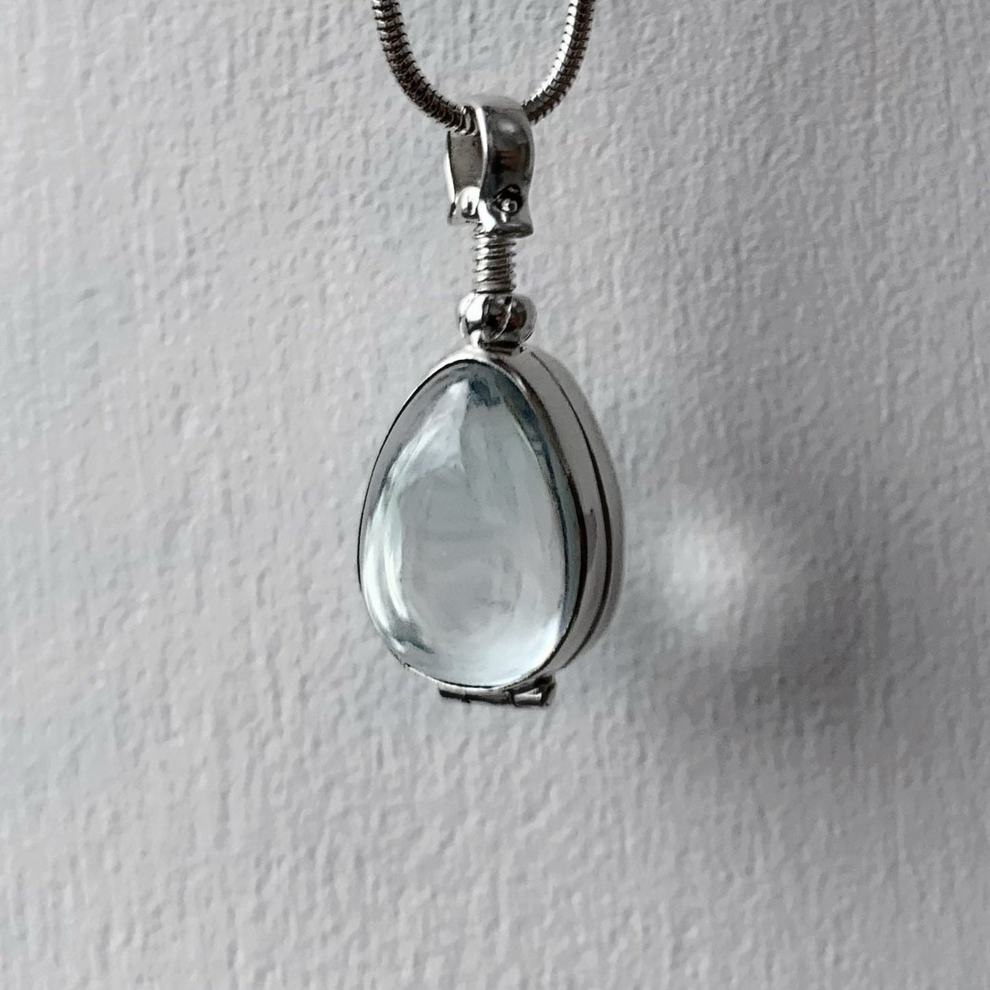 Teardrop Gold Lockets Necklace for Hair Glass Locket Necklace Gold Locket Pendant Necklace Teardrop Silver Locket Necklace for Photos