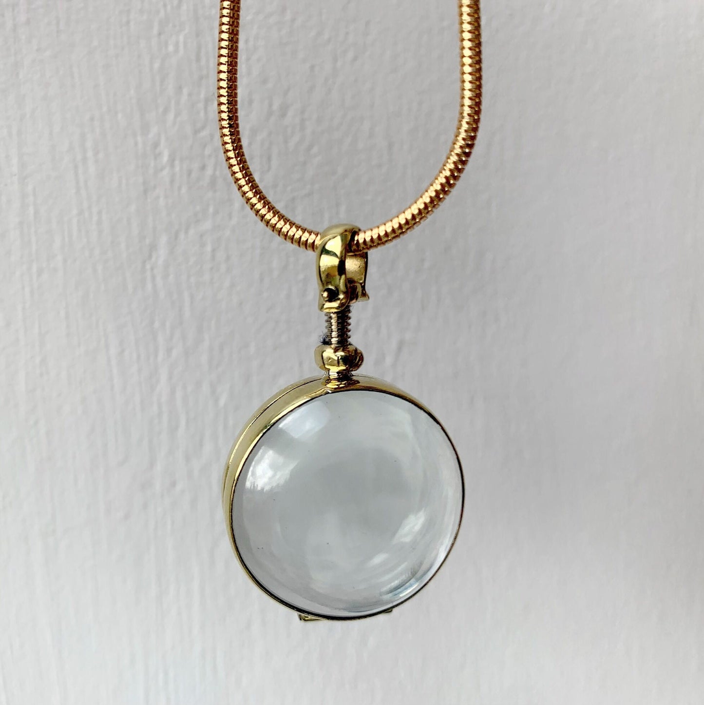 Beveled Glass Locket Necklace Personalized Womens Necklace Heirloom Locket Necklace Bridal Necklace Wedding Locket Gift for Her Wedding Gift