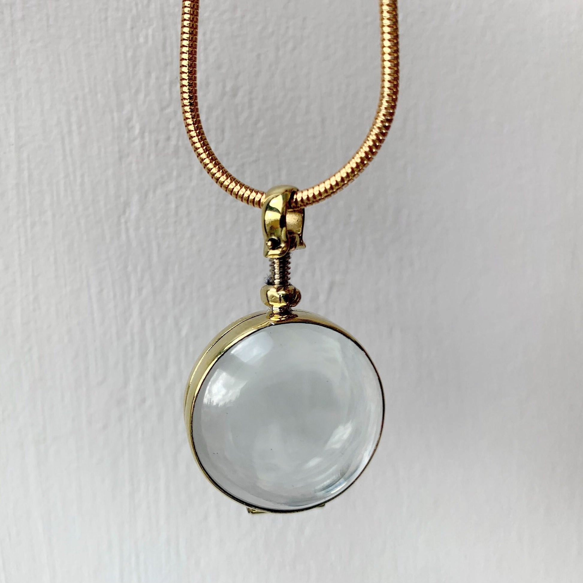 Beveled Glass Locket Necklace Personalized Womens Necklace Heirloom Locket Necklace Bridal Necklace Wedding Locket Gift for Her Wedding Gift