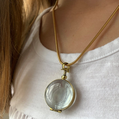 Locket Shapes Medium - Perosnalized Fillable Locket- Memorial Jewellery - Memorial Jewelry - Unique Gift for Loved Ones-Can Be Personalized
