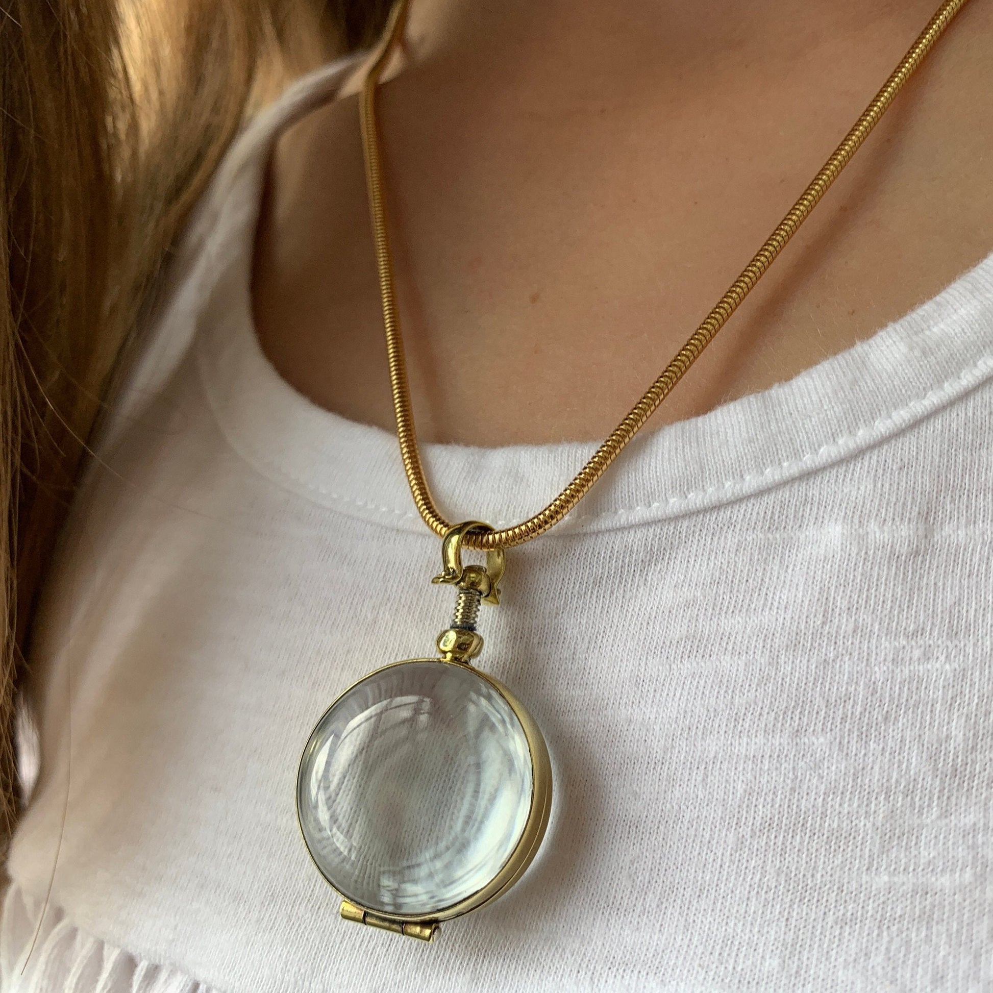 Great value gold locket necklace - Choose your shape Choose your chain gold photo locket Jewelry gift for her, add your photo locket