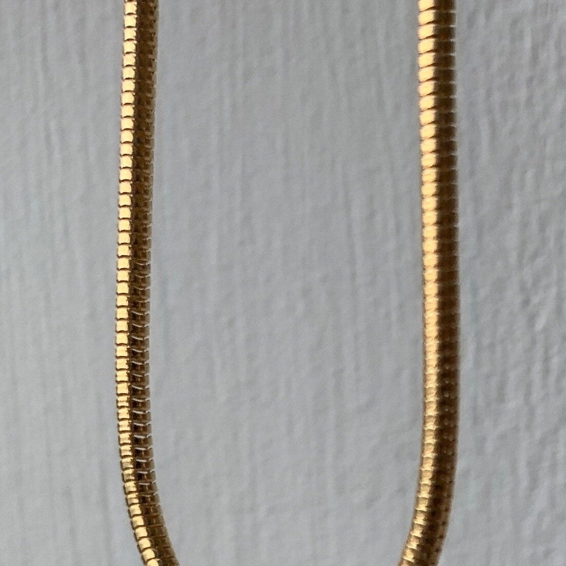 Gold Plated chain 18 inch Gold Snake Chain Budget Gold Colored Chain Necklace Inexpensive Thick Gold Chain, Gold Snake Chain Gold Necklace